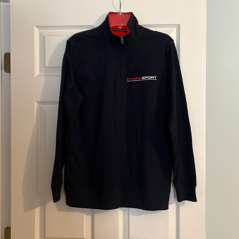 Chaps Sport navy pullover